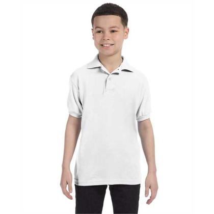 Picture of Youth 5.2 oz., 50/50 EcoSmart® Jersey Knit Polo