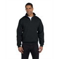 Picture of Adult 8 oz. NuBlend® Quarter-Zip Cadet Collar Sweatshirt