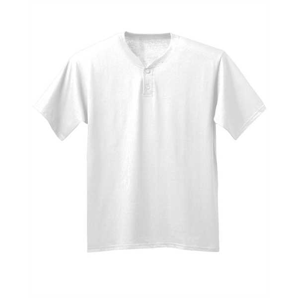 Picture of Youth Tek 2-Button Henley Jersey