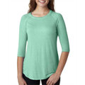 Picture of Ladies' Oasis Wash 3/4-Sleeve T-Shirt