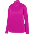 Picture of Ladies' Wicking Fleece Quarter-Zip Pullover