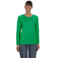 Picture of Ladies' Heavy Cotton™ 5.3 oz. Long-Sleeve T-Shirt