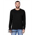 Picture of Fast Fashion Unisex Triblend Raw Neck Long-Sleeve T-Shirt