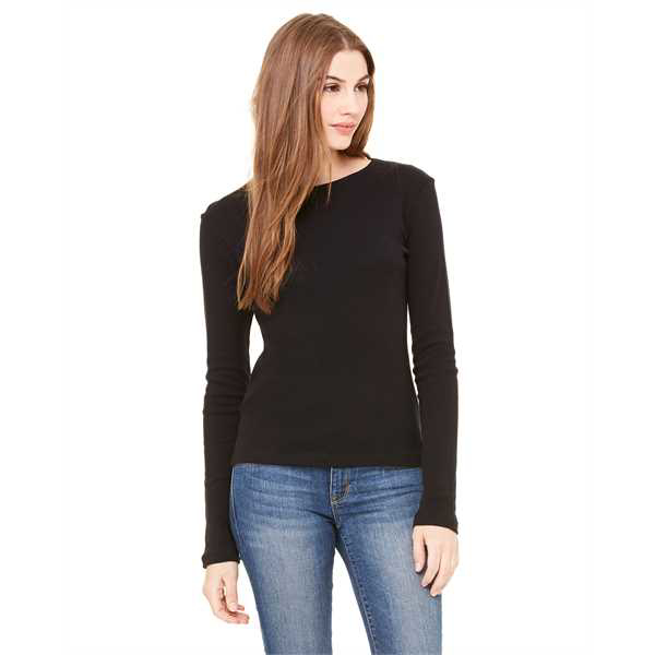 Picture of Ladies' Stretch Rib Long-Sleeve T-Shirt