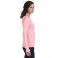 Picture of Ladies' Stretch Rib Long-Sleeve T-Shirt