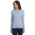 Picture of Ladies' Stretch Rib Long-Sleeve T-Shirt