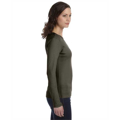 Picture of Ladies' Stretch Rib Long-Sleeve T-Shirt