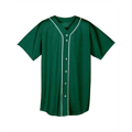 Picture of Youth Short Sleeve Full Button Baseball Jersey