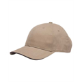 Picture of 100% Brushed Cotton Twill Structured Sandwich Cap