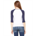 Picture of Ladies' Baby Rib 3/4-Sleeve Contrast Raglan T-Shirt