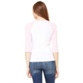 Picture of Ladies' Baby Rib 3/4-Sleeve Contrast Raglan T-Shirt