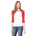 Picture of Ladies' Baby Rib 3/4-Sleeve Contrast Raglan T-Shirt