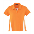 Picture of Ladies' Polyester Pique Polo with Stripe
