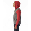 Picture of Unisex Rocky Eco-Fleece Colorblocked Hoodie